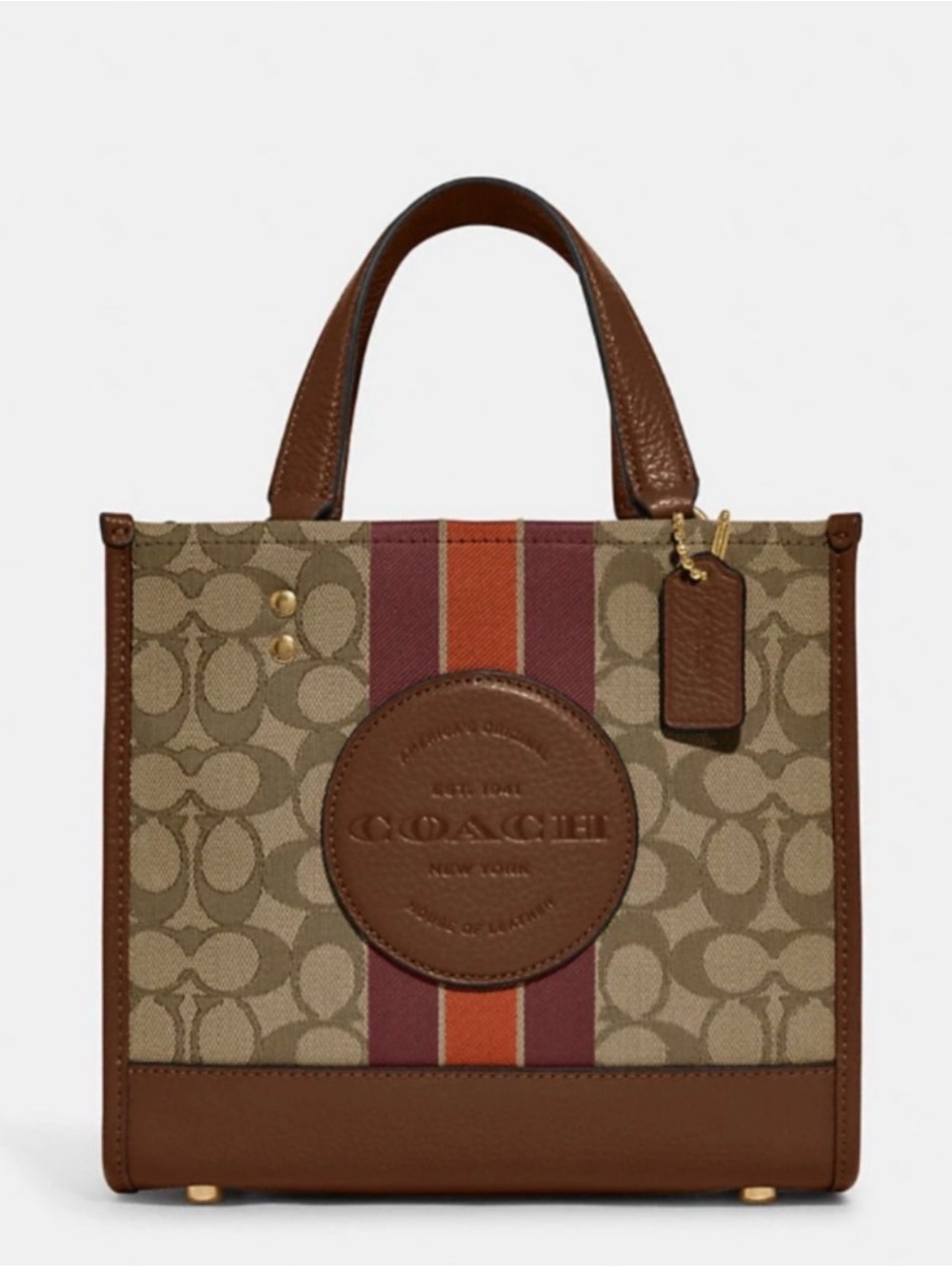 Coach Brown Signature Tote